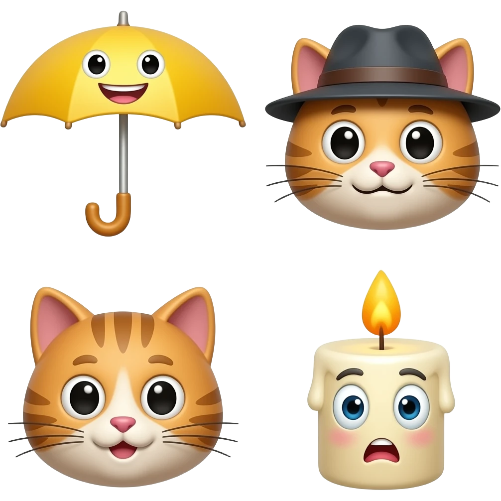 Bimojis que no existan actualmente con expresiones emoji