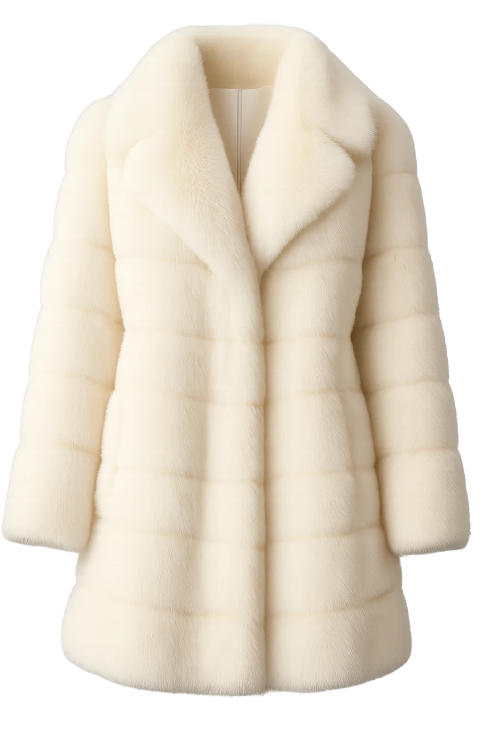 white luxury fur coat emoji