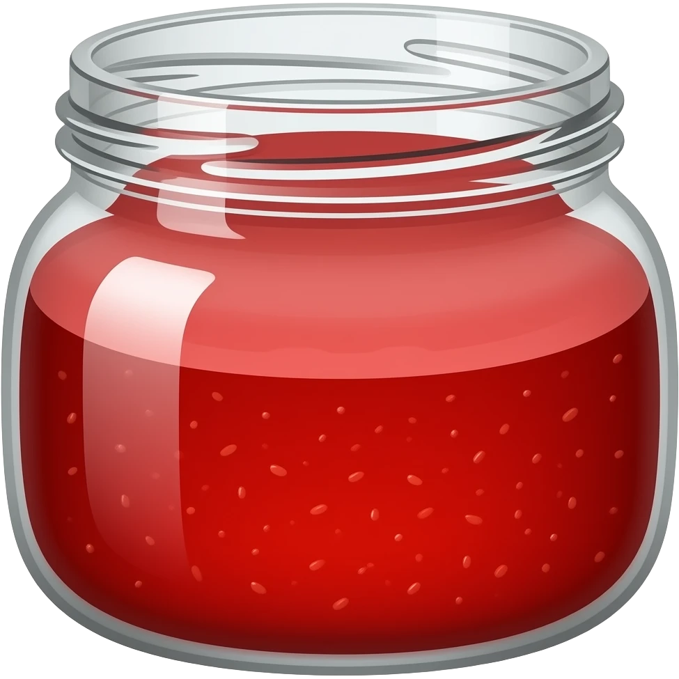 jar of strawberry jam emoji