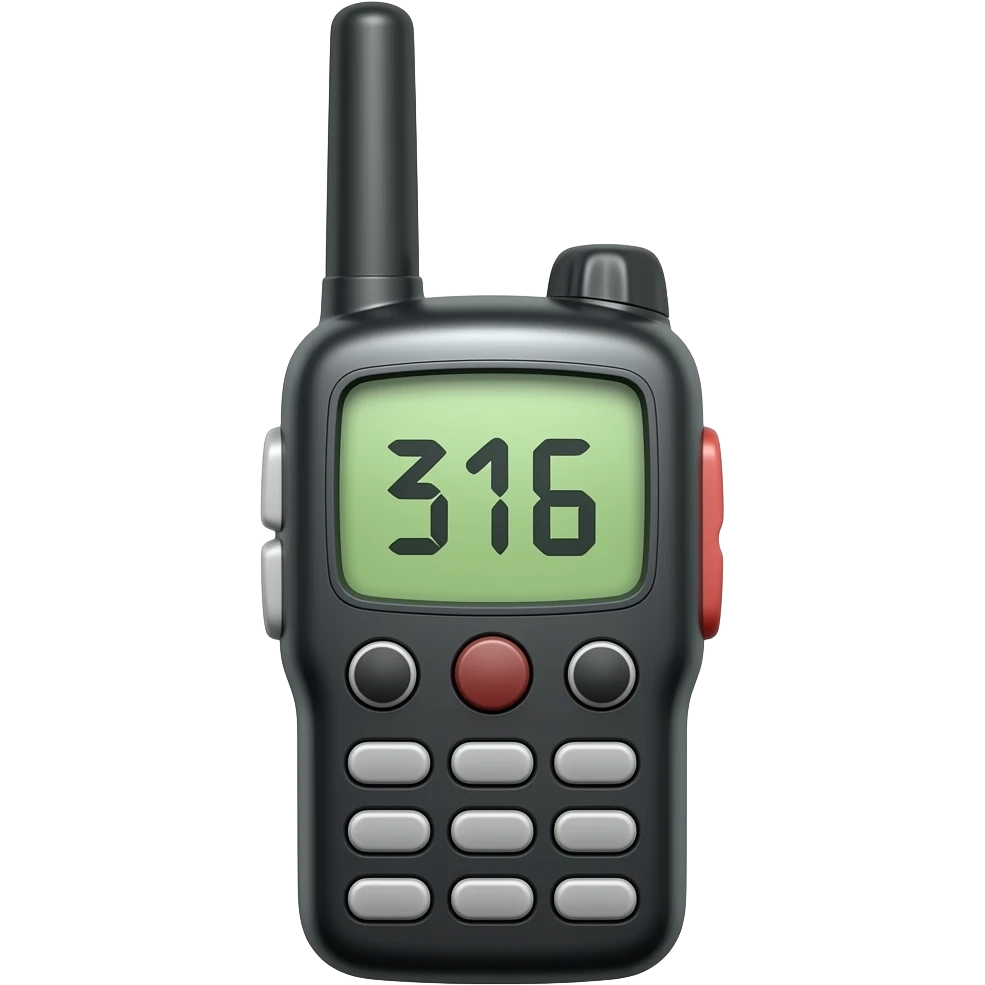 Walkie-Talkie emoji