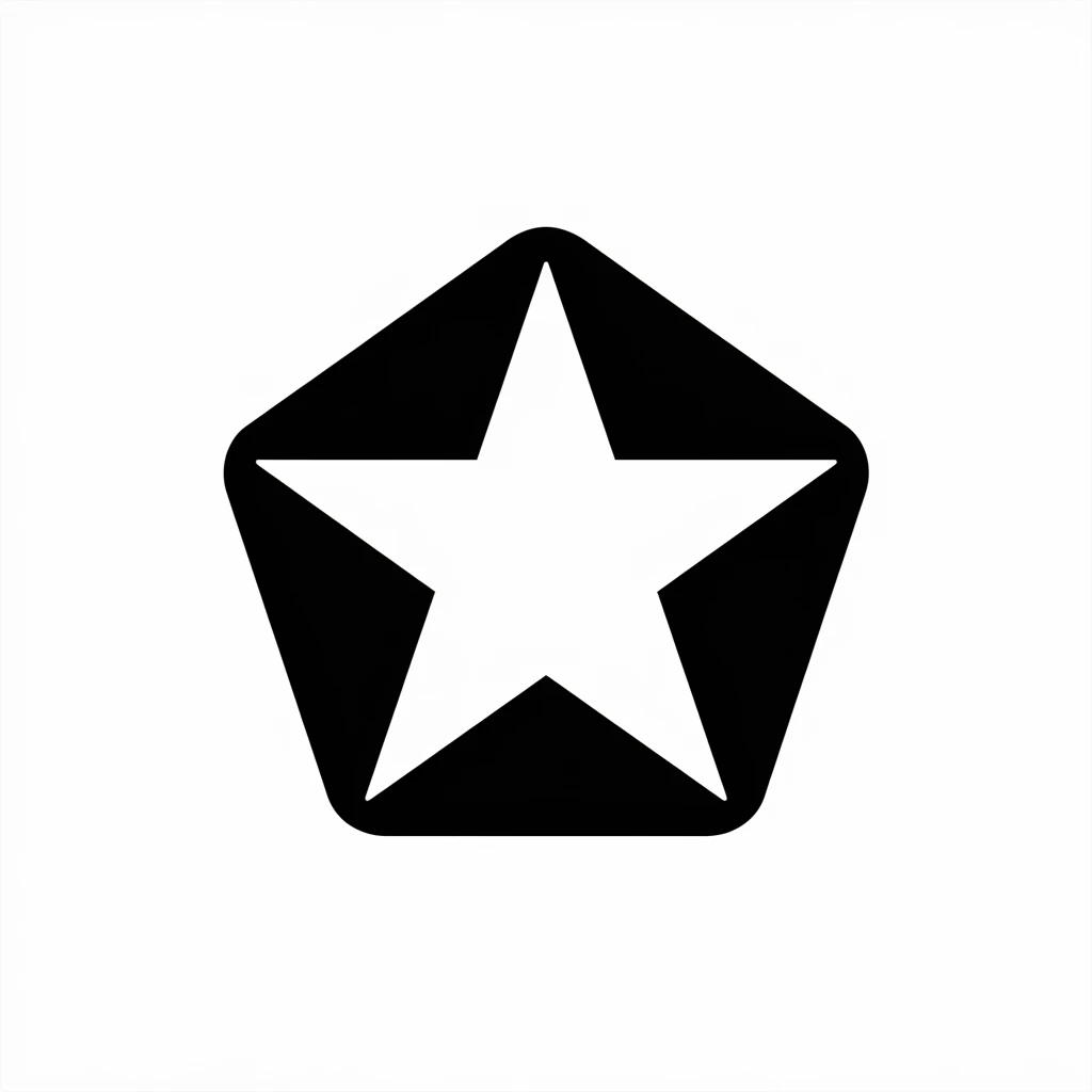 Pentagon icon black silhouette emoji