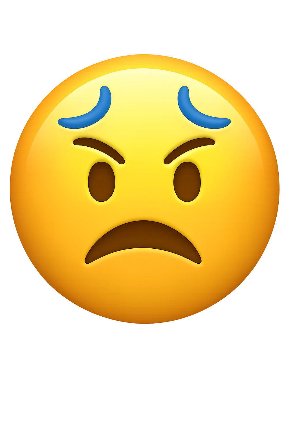 irritabilità o ansia improvvisa emoji stile iphone emoji