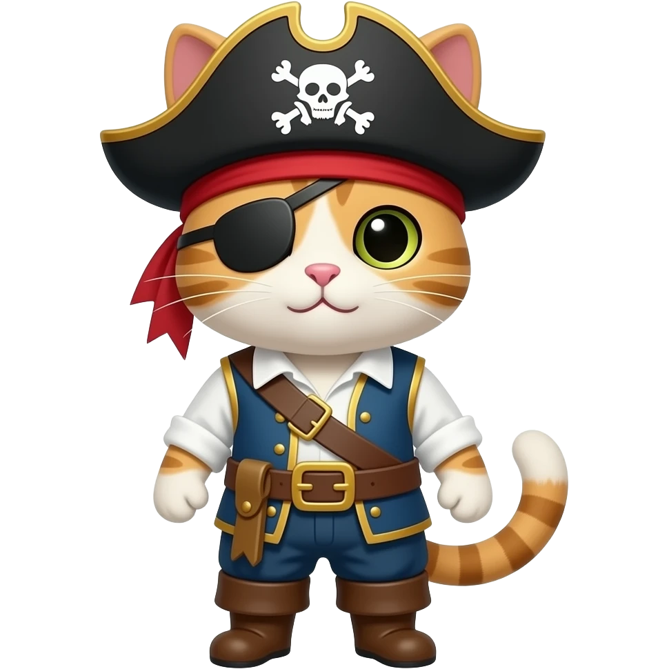 Pirate Cat emoji