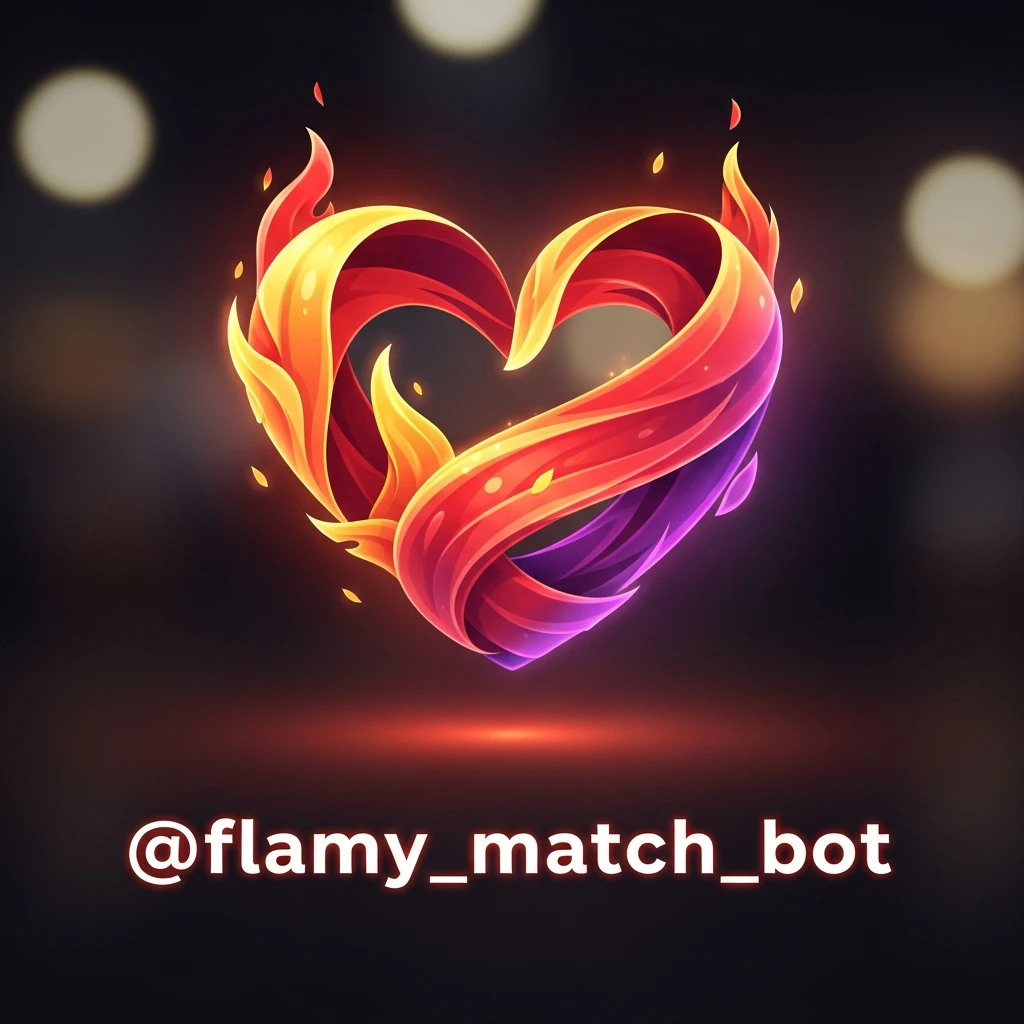 у меня в телеграме есть бот для знакомств Flamy. Иконку бота прикрепил. мне нужно рекламное изображение для постов в тг
id бота: @flamy_match_bot emoji