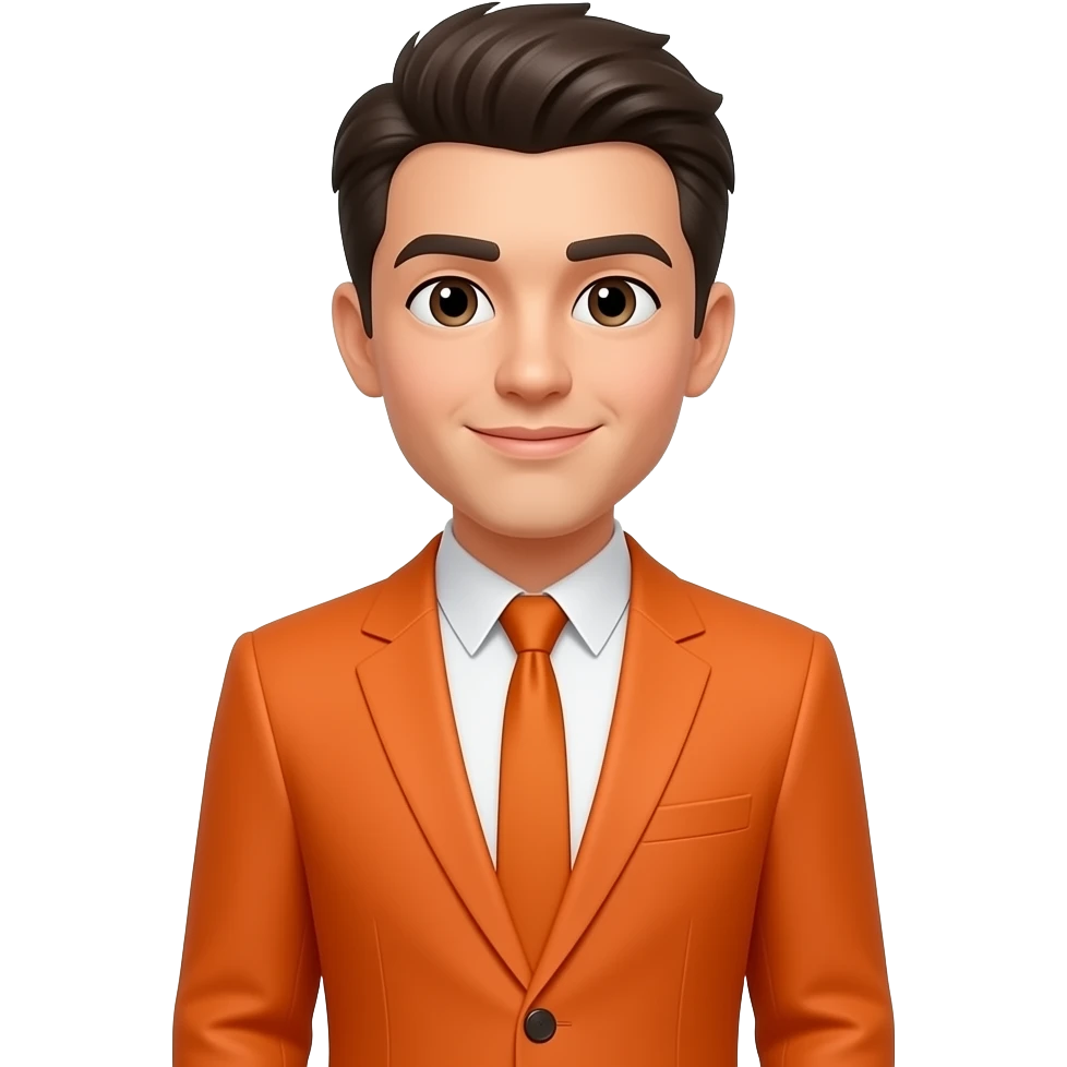 orange suit emoji