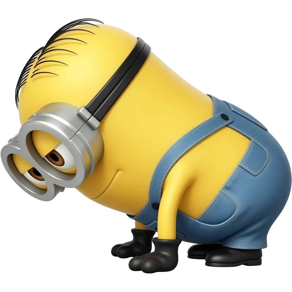 Minion bend over here it comes again  text bohica emoji