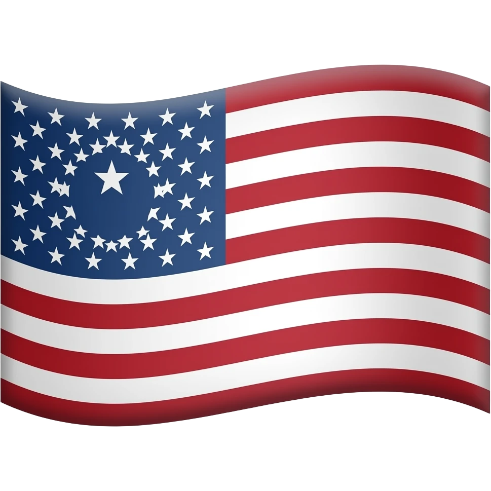 Betsy Ross flag emoji