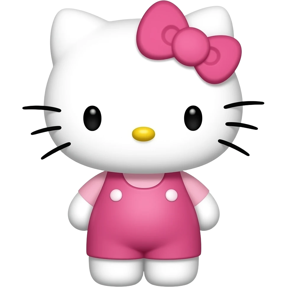 Hello kitty emoji