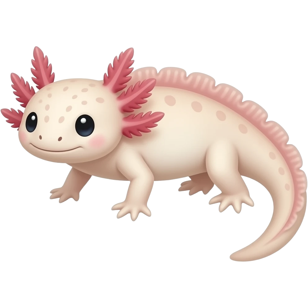 Ajolote kawaiii emoji