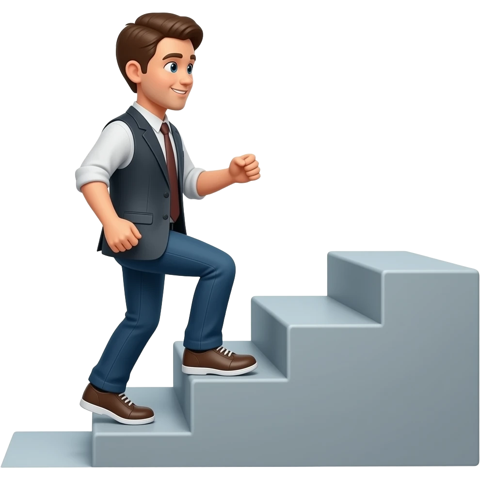 Merdivenden inen biri emoji