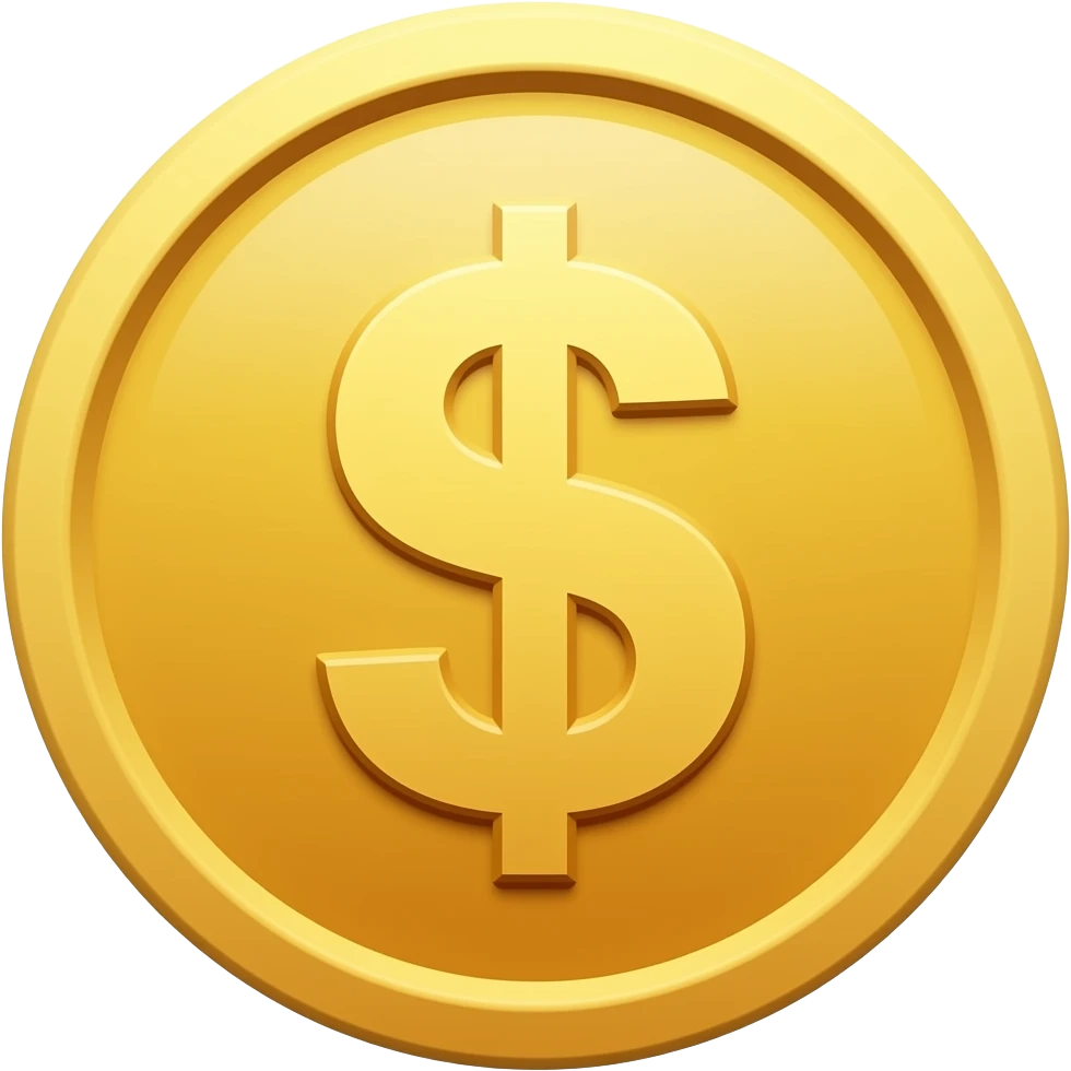 Make a wish coins emoji