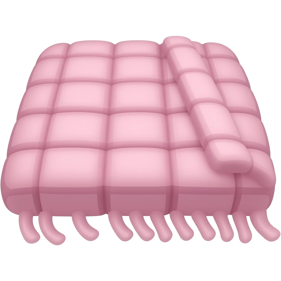 Pink blanket emoji
