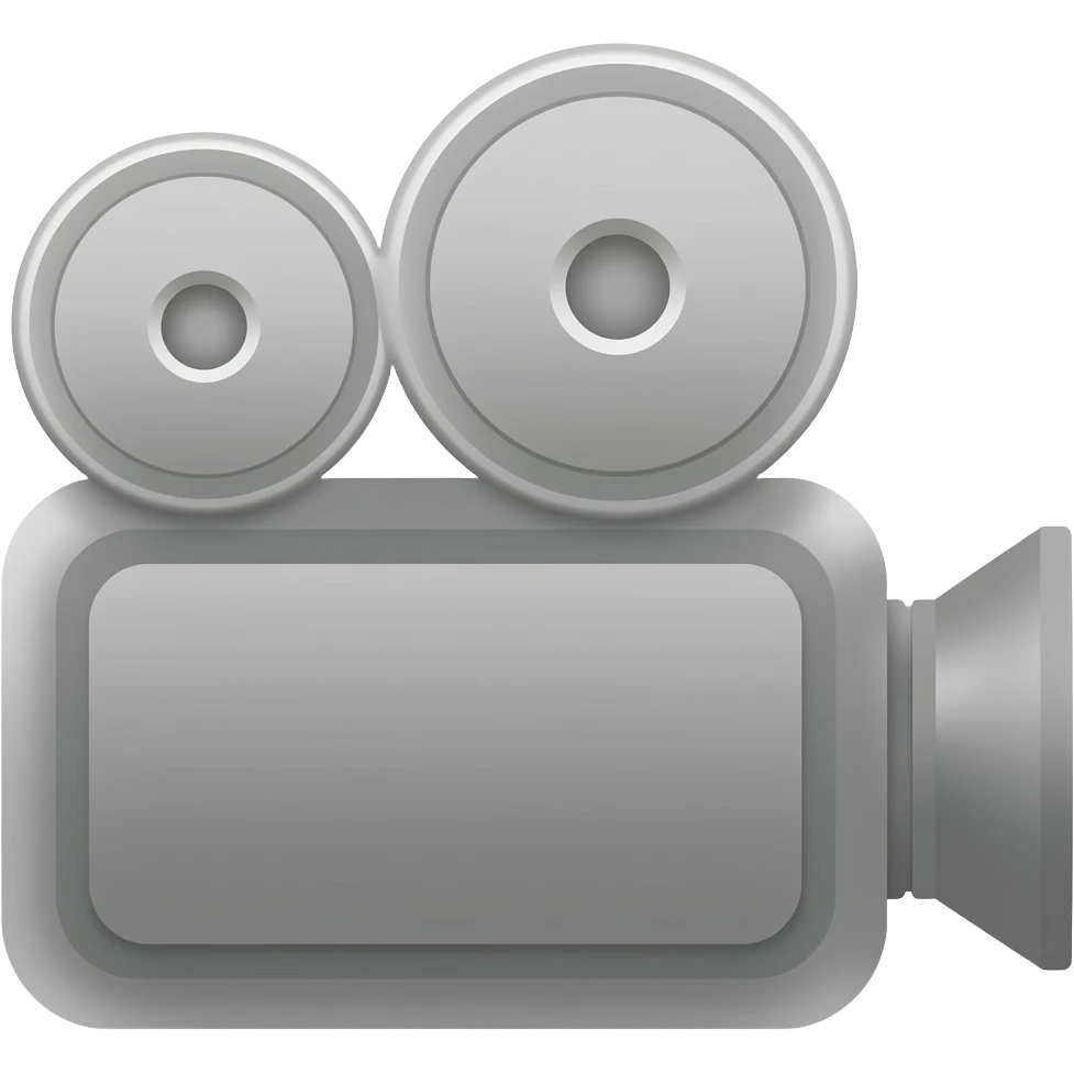 Movie camera emoji