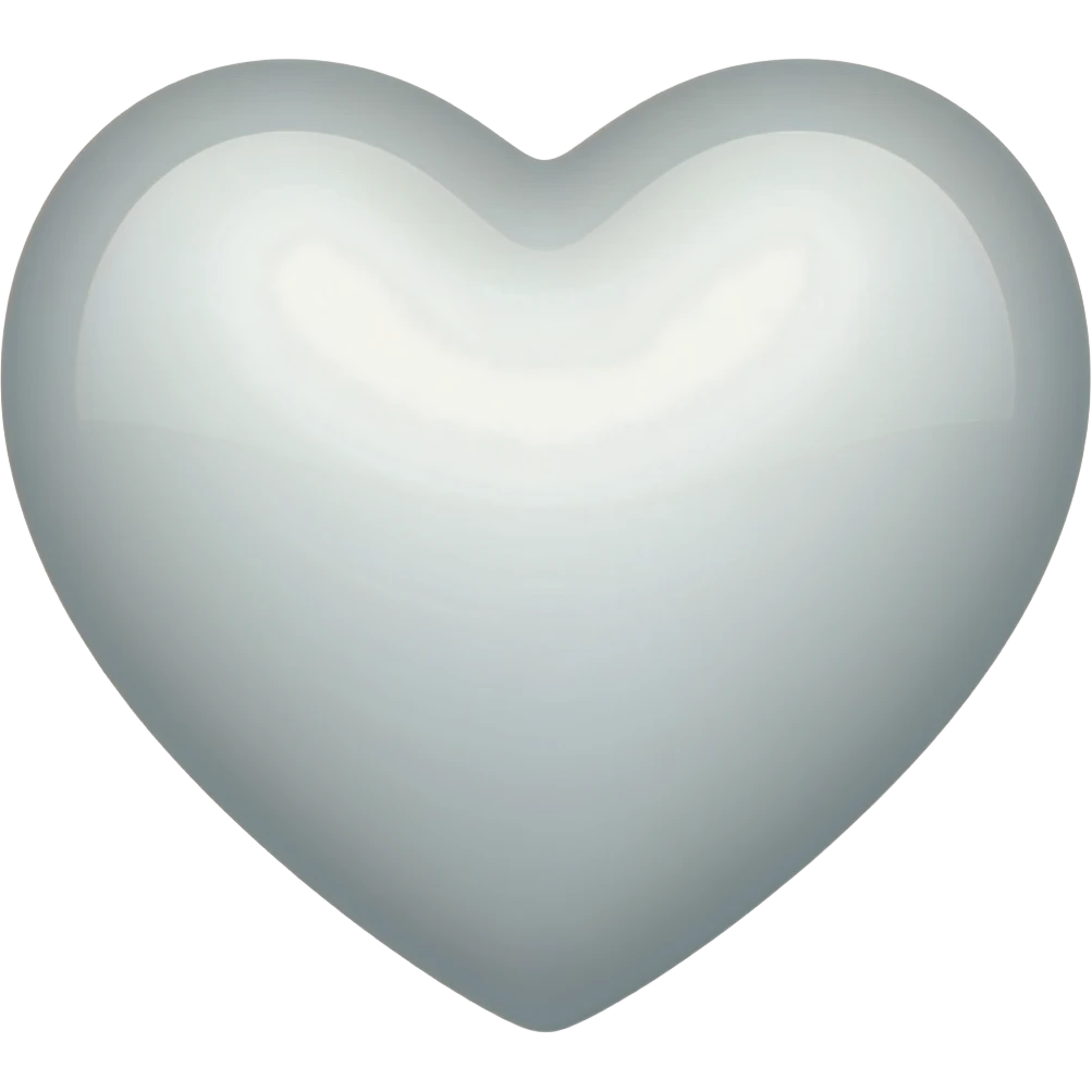 🪽 need both side with white heart in centre emoji