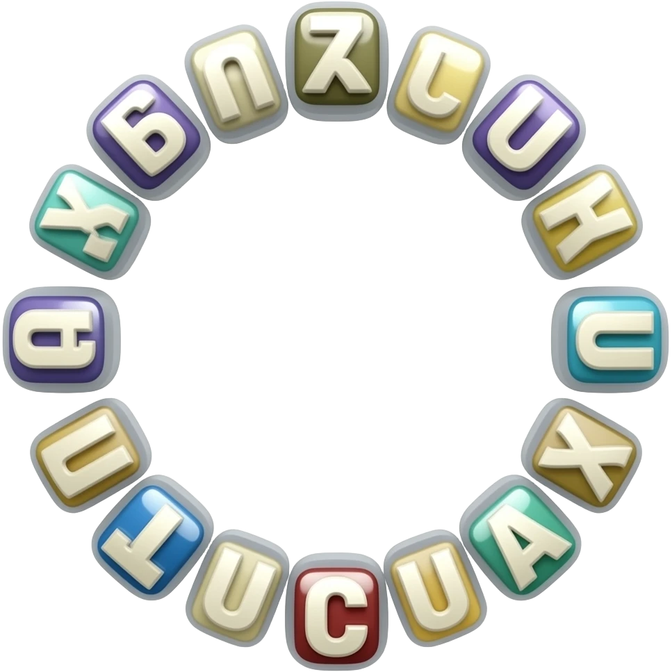 GO AROUND letters emoji