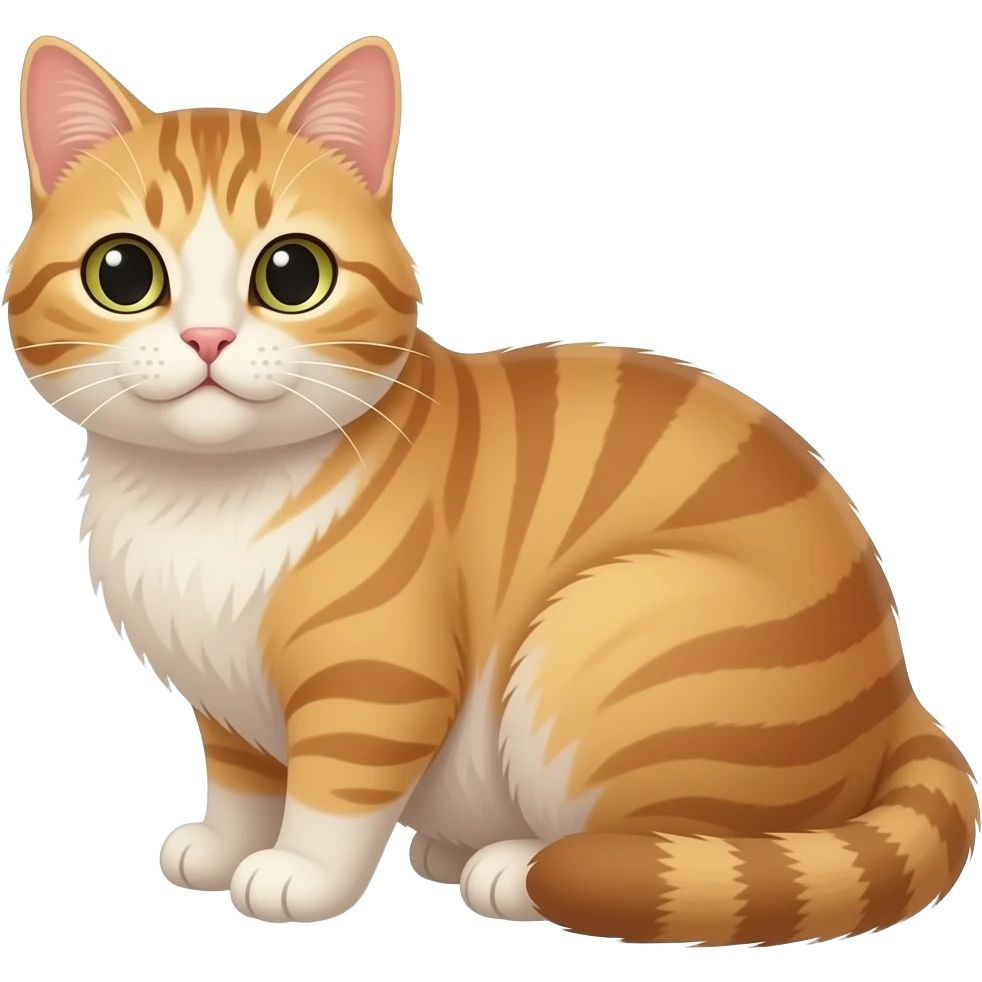 cat with big butt emoji