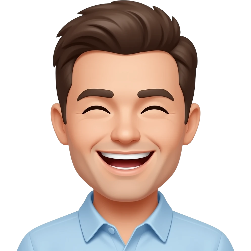 an emoji trying not to laugh emoji