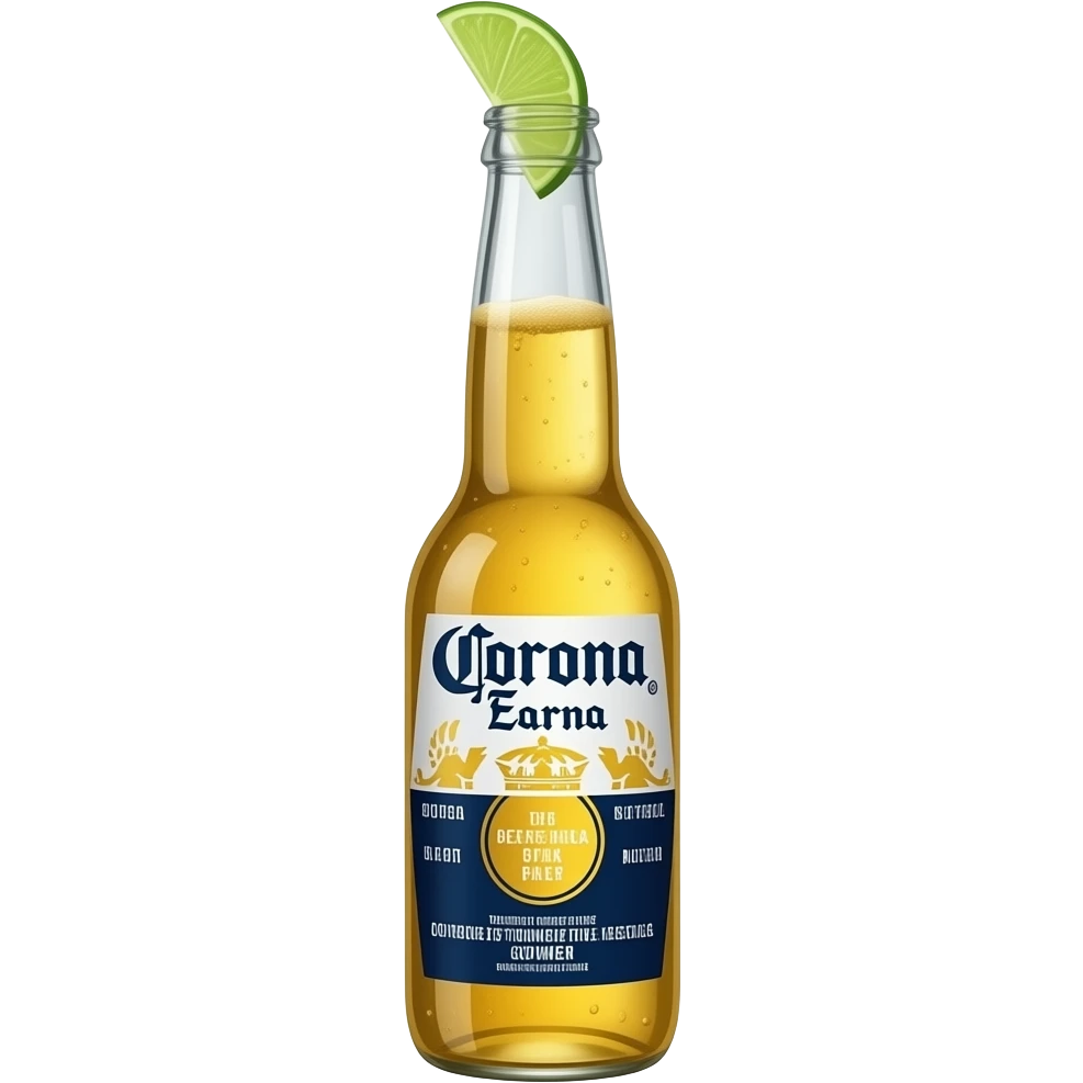 corona with lime in it emoji