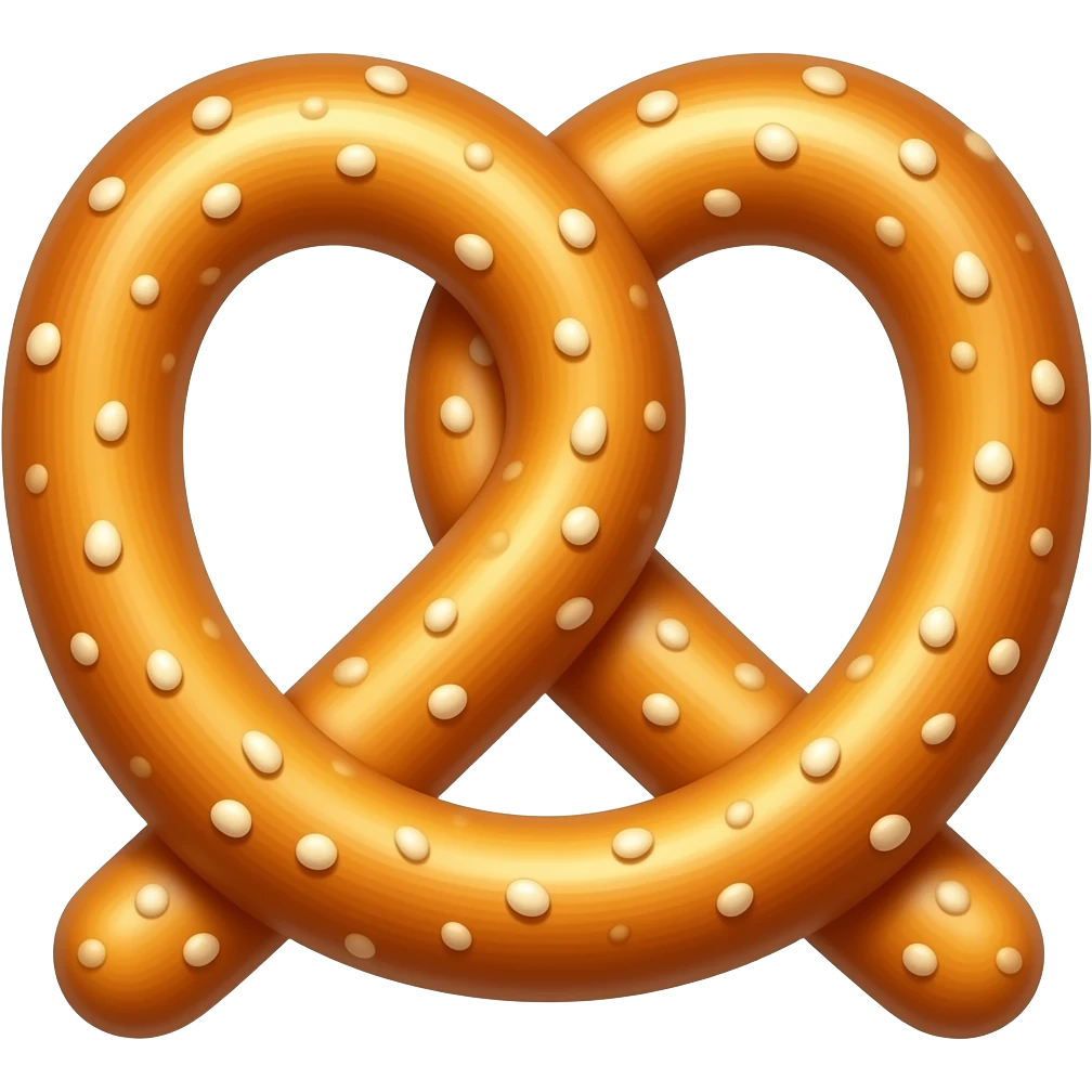 Pretzel emoji
