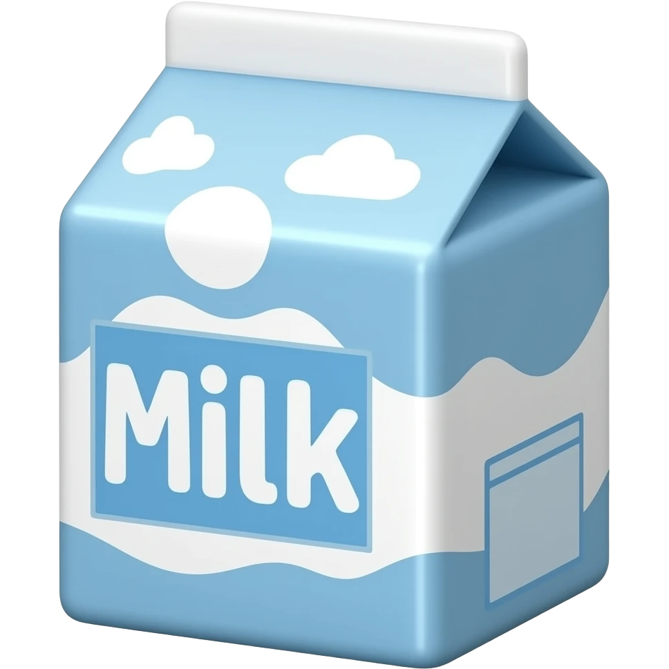 milk box emoji
