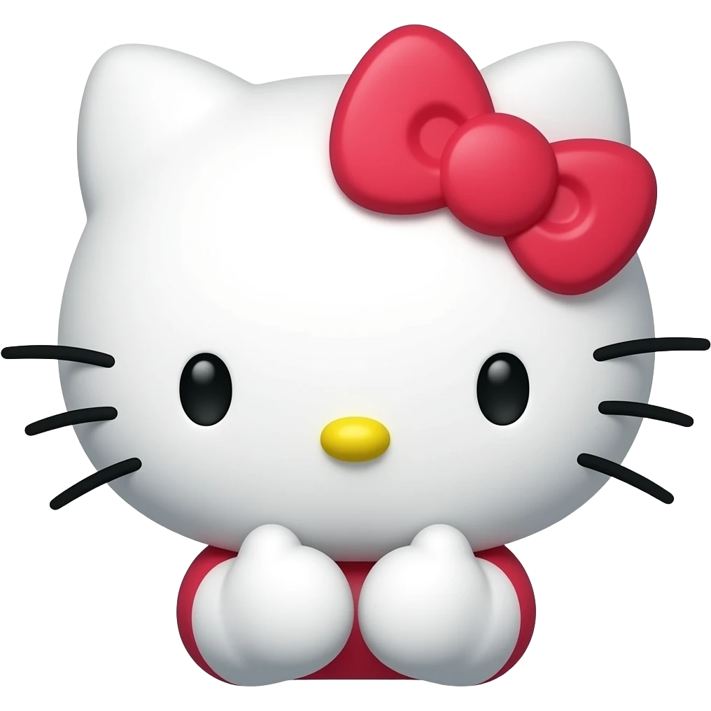 Hello kitty emoji