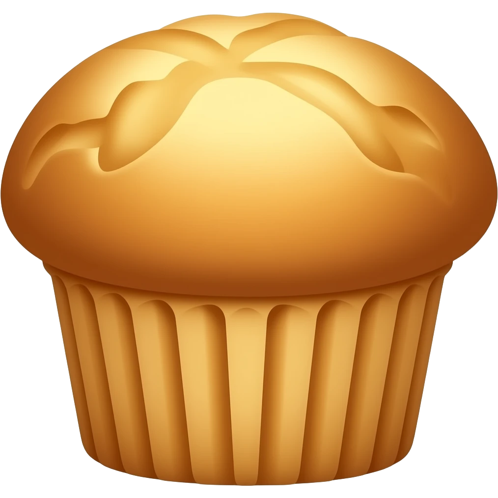 Bran muffin emoji