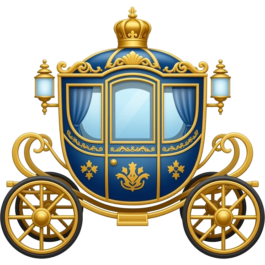 royal carriage emoji