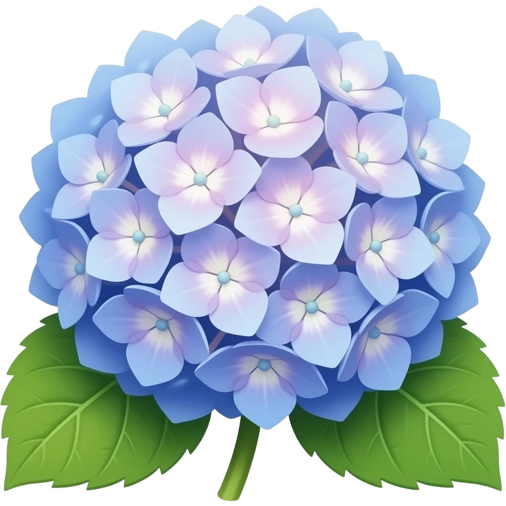 Hydrangea emoji