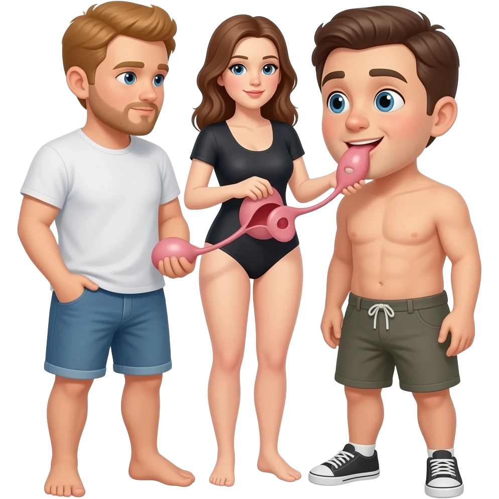 Guy sucking woman’s vagina emoji