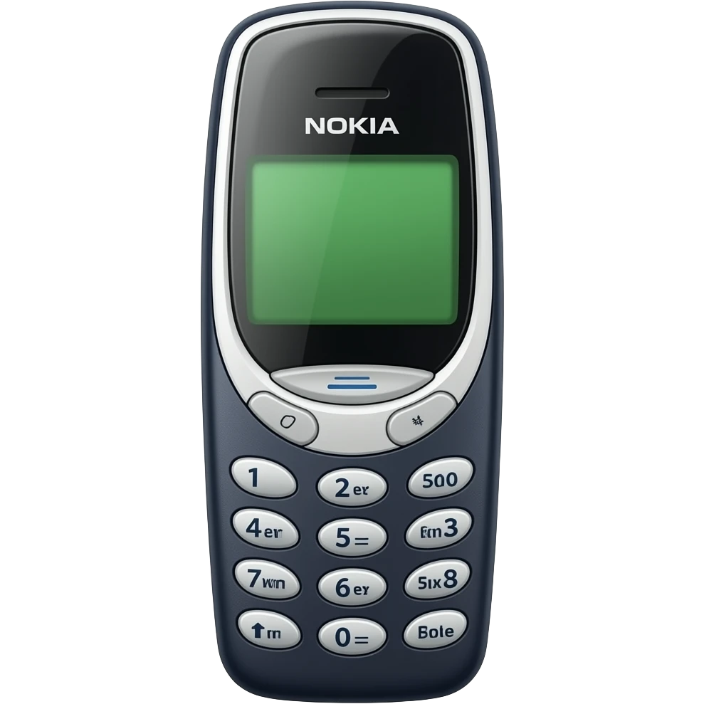 Nokia-3010-des années 2000 emoji