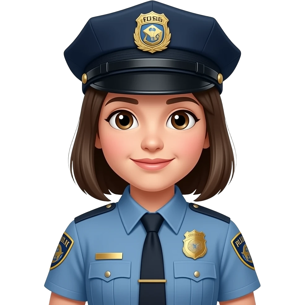 filha de policial emoji