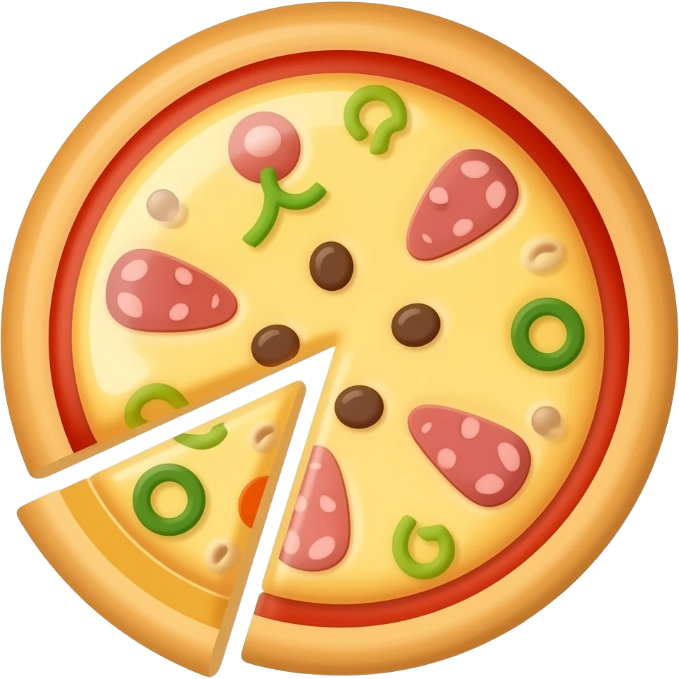 Pizza emoji