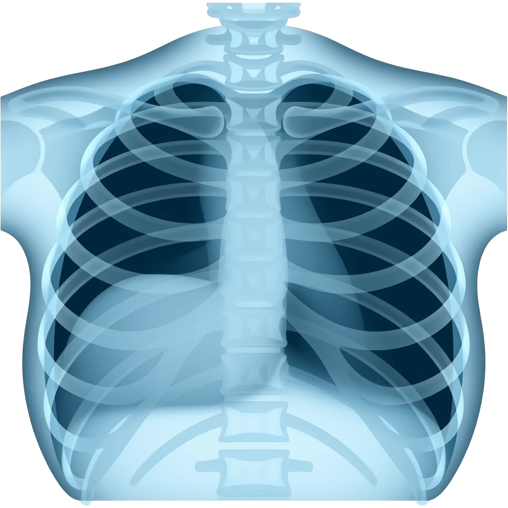 рентген грудной клетки emoji