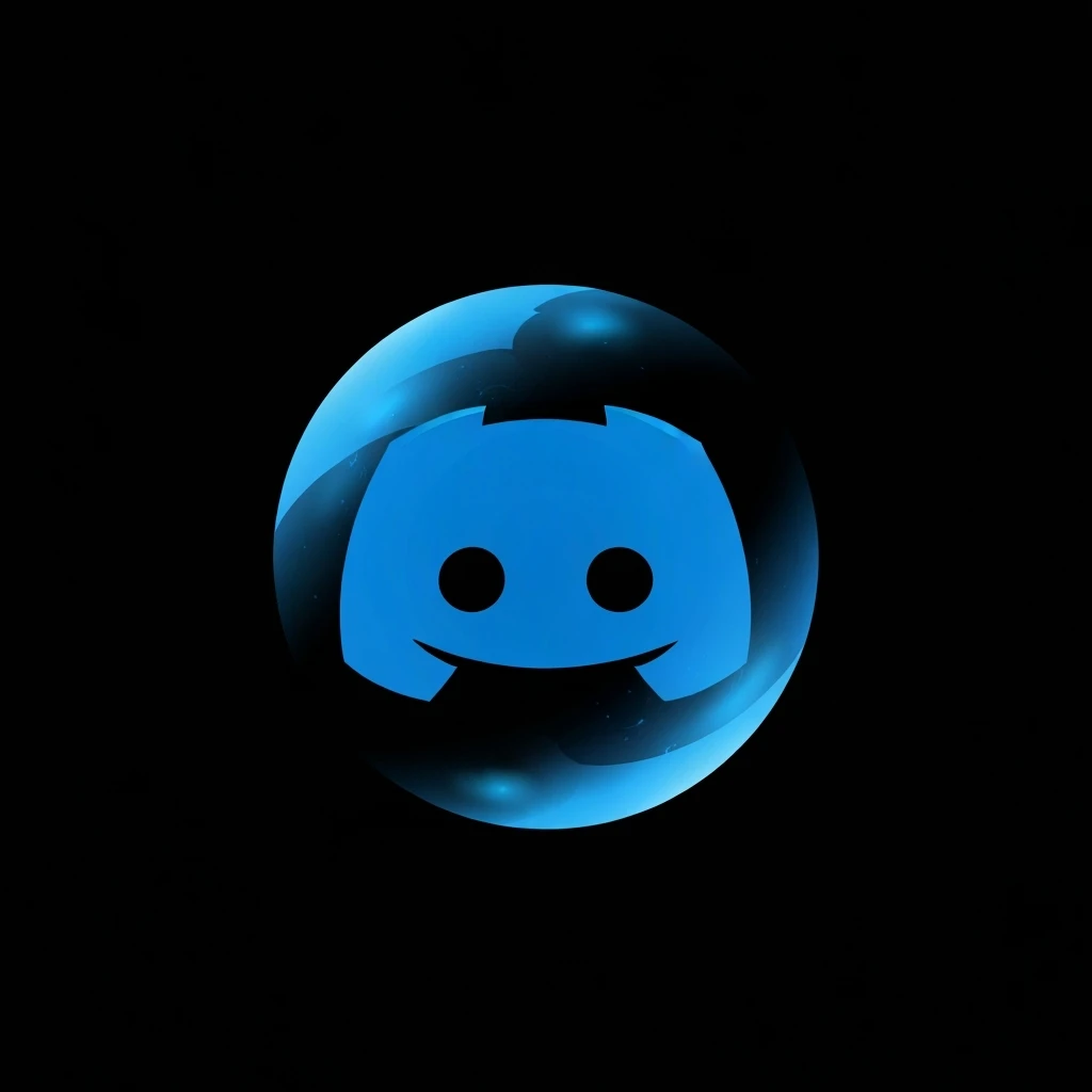 discord orb, ultra minimal, expressive, variation 3 emoji