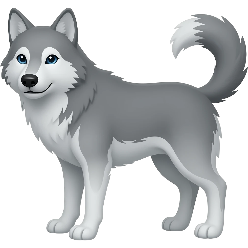 Wolf emoji