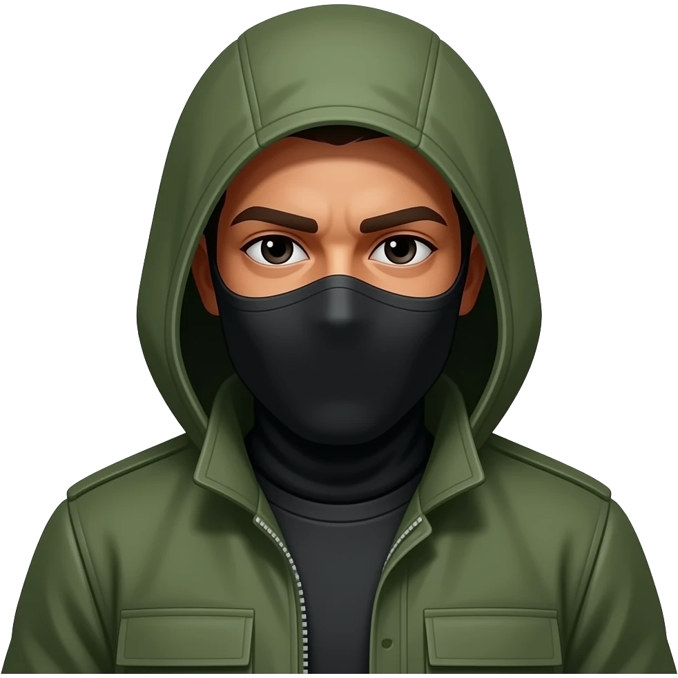 A suicide bomber terrorist emoji