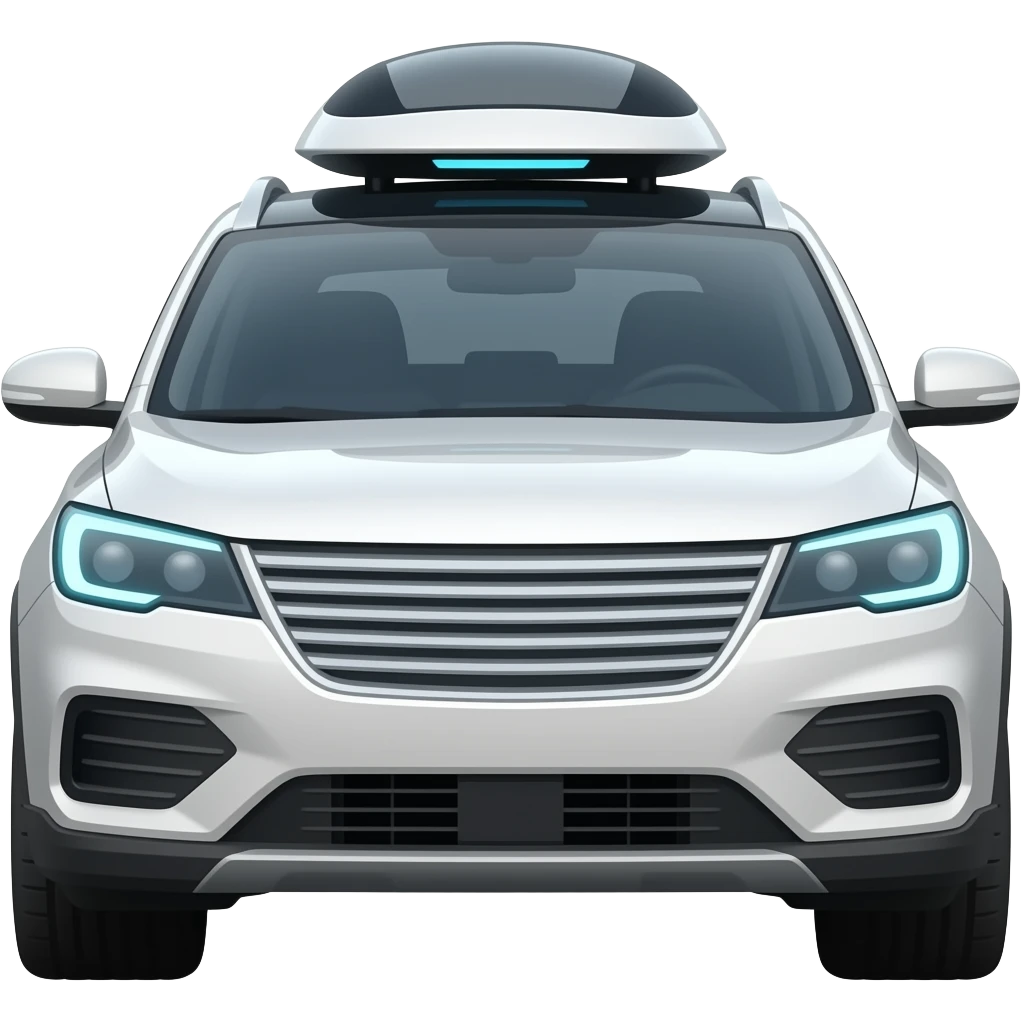Self driving suv emoji