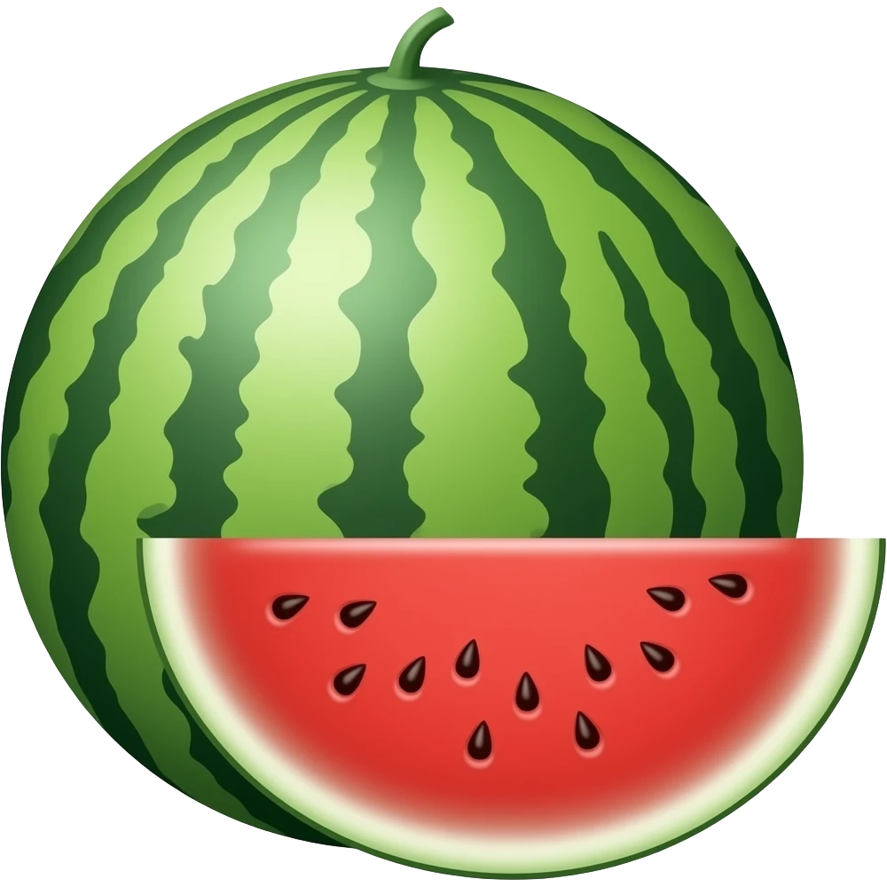 Watermelon emoji