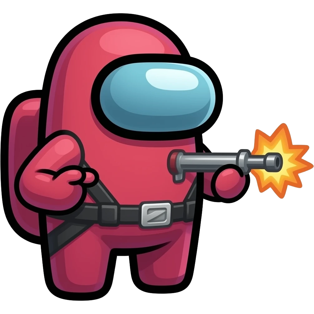 Among us imposter kill squidgame emoji