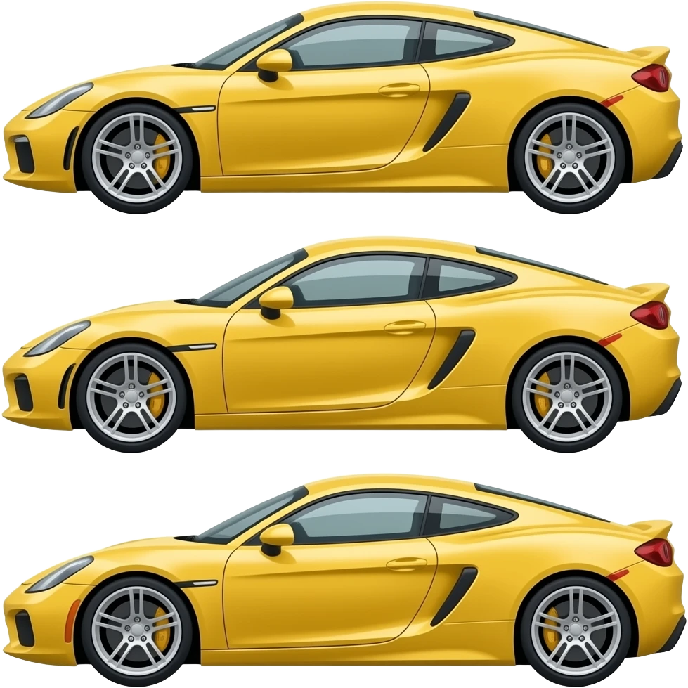 Yellow SportCars emoji