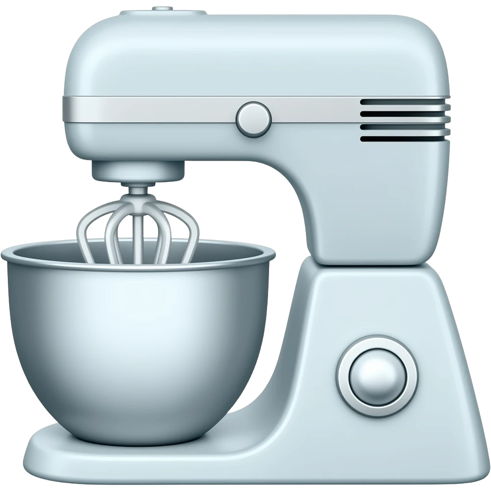 Dough mixer emoji
