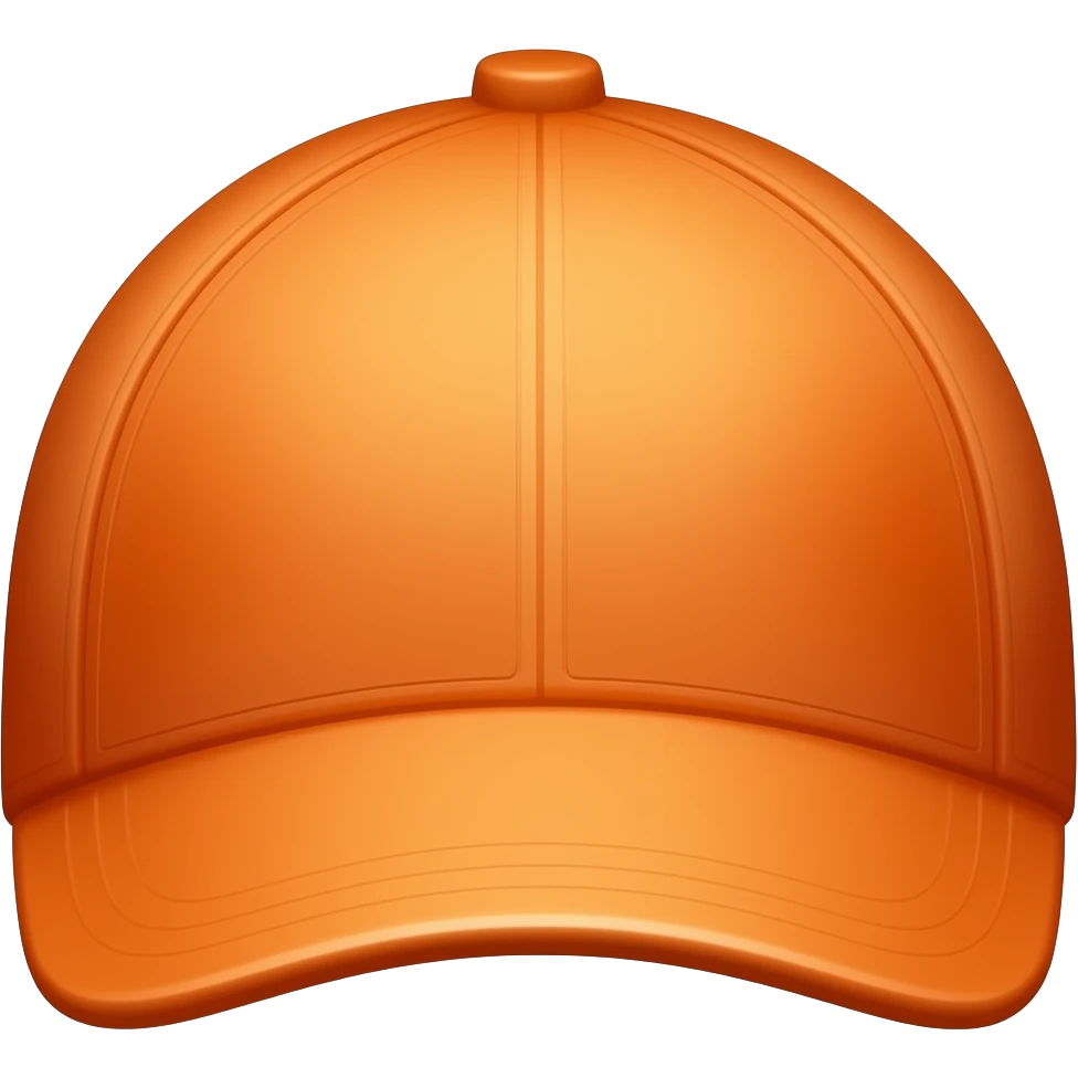 Orange cap emoji