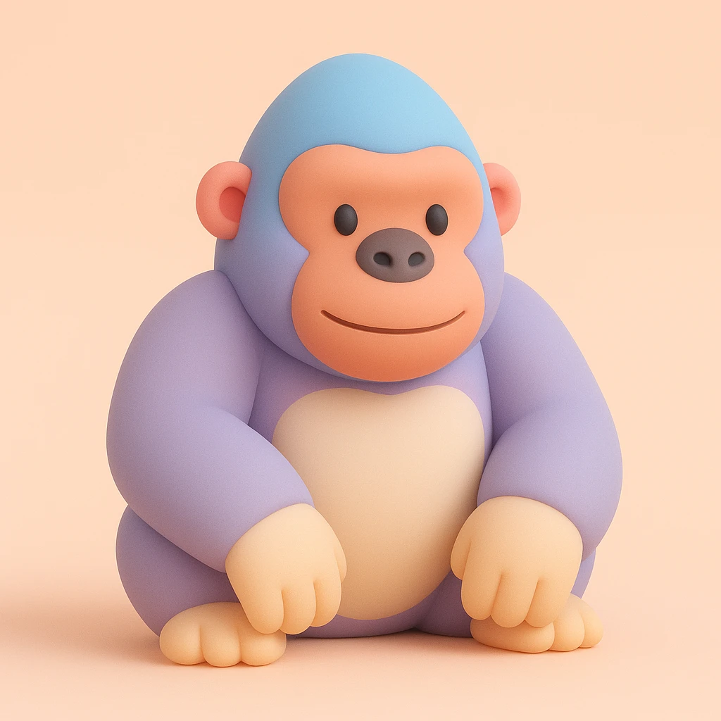 Gorilla emoji