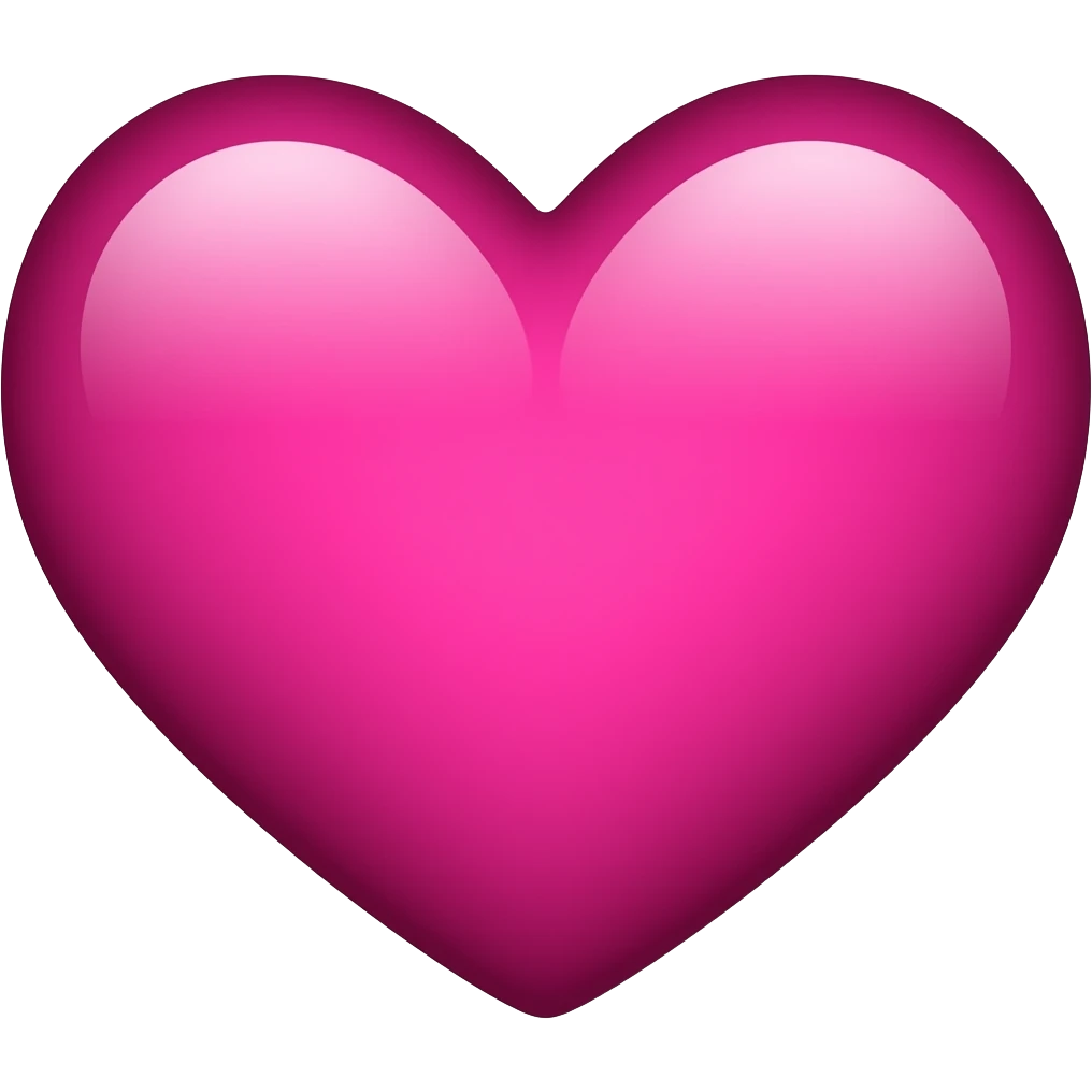 Magenta color heart emoji