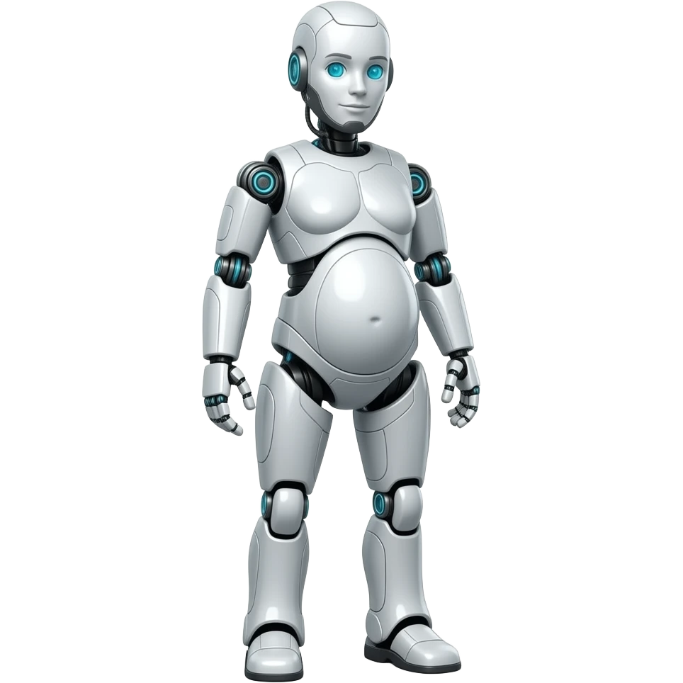 robô pregnant emoji