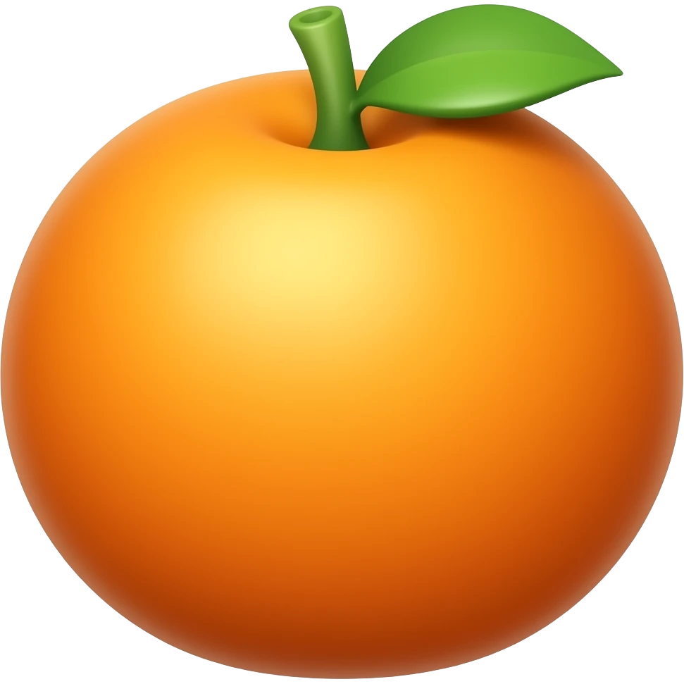 оранжевый png emoji