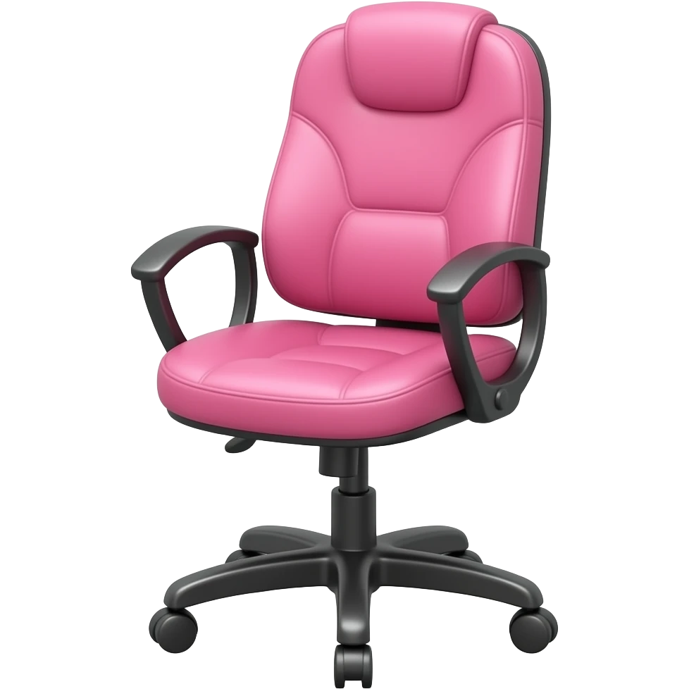 I want a pink office chair emoji