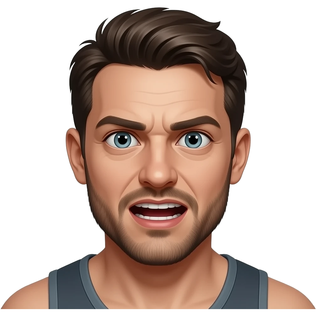 a emoji making the most horrifying unnervingly unthinkable horror's of a expression emoji