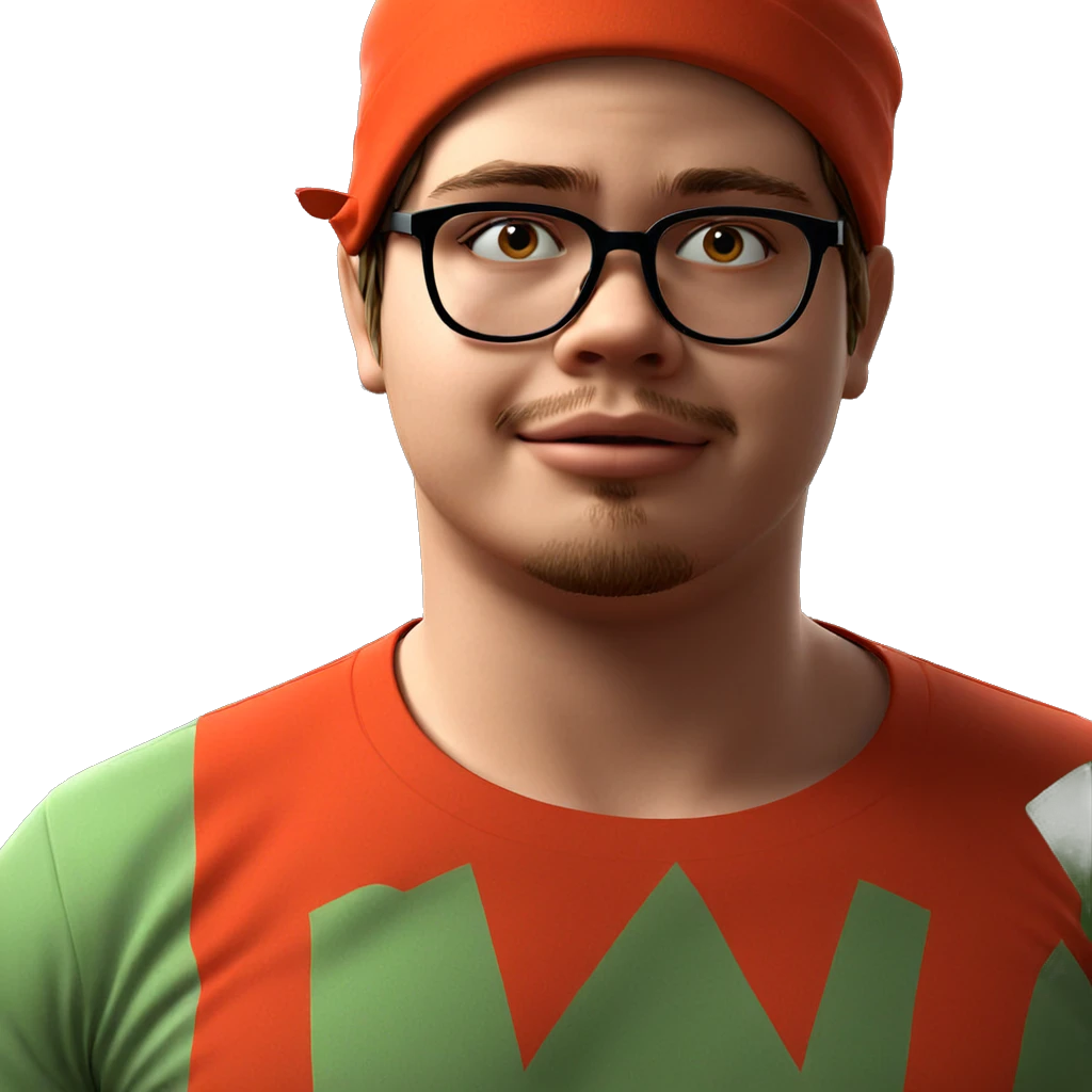 boy with glasses portrait emoji