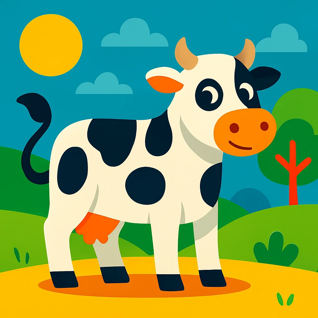 Cow emoji